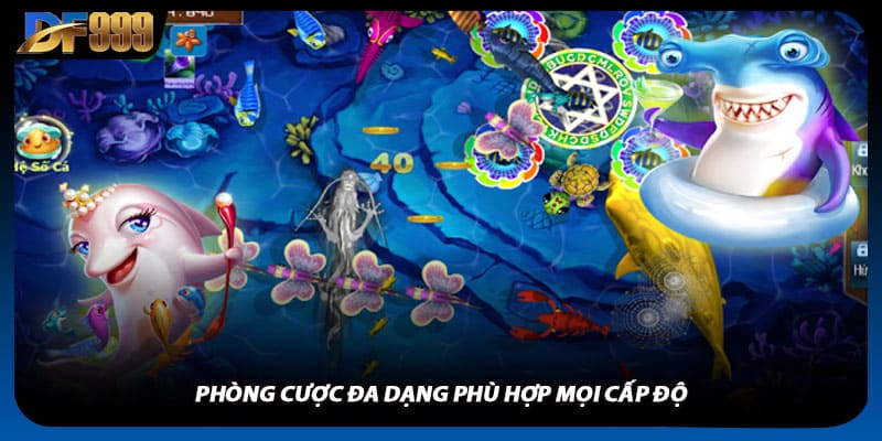 Bắn Cá DF999 Đồ Họa Sống Động Như Đang Ở Biển Cùng Đàn Cá