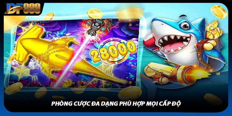 Bắn Cá DF999 Đồ Họa Sống Động Như Đang Ở Biển Cùng Đàn Cá